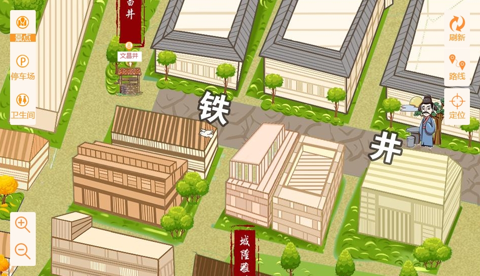 若羌智慧景区：手绘地图与语音导览的完美融合