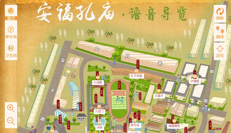 若羌手绘地图：智慧景区智能化服务的延伸
